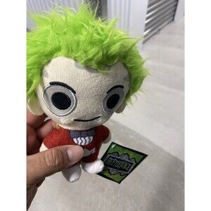 Beetlejuice Standing with Red Suit Movie Plush Toy 7-inch New Stuffed Animal